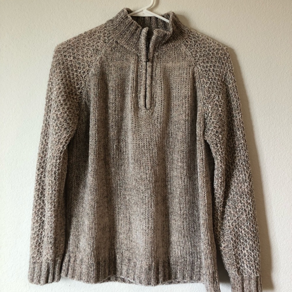 Quarter zip sweater